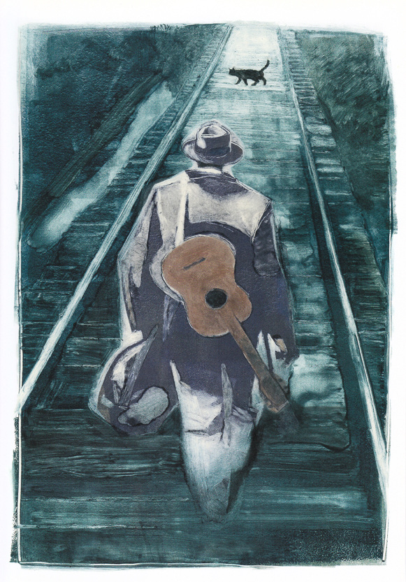 Monoprints Gary Kelley Studio