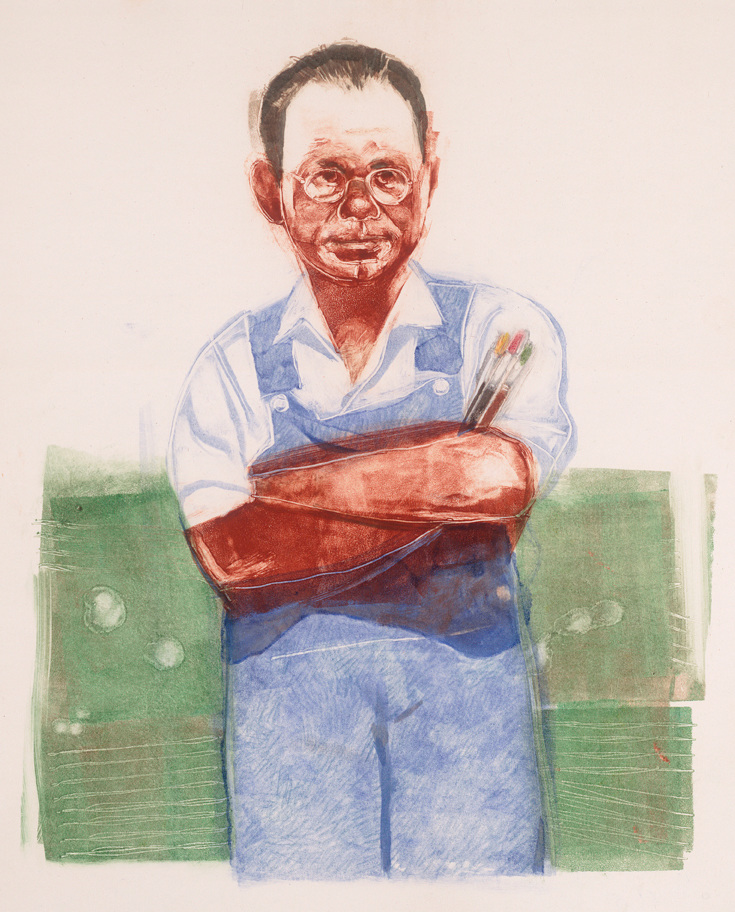 Monoprints Gary Kelley Studio